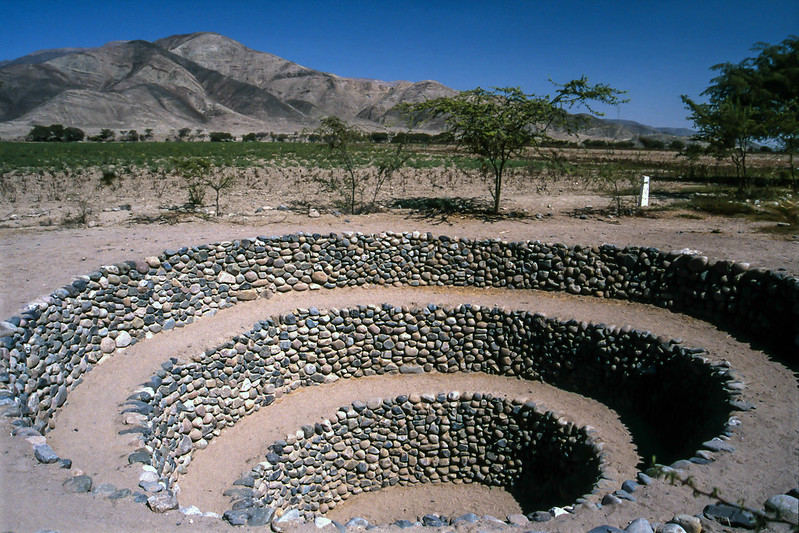 nazca turismo - aqueduto de cantalloc